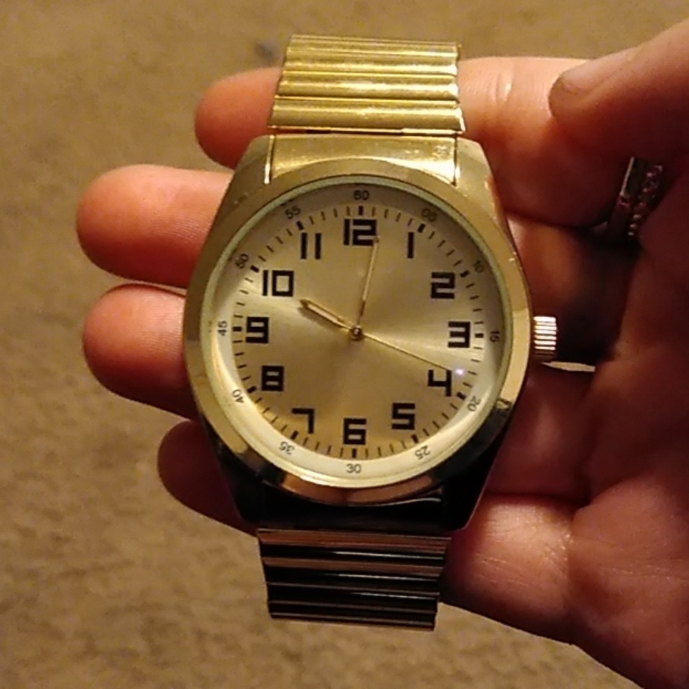 Gold watch